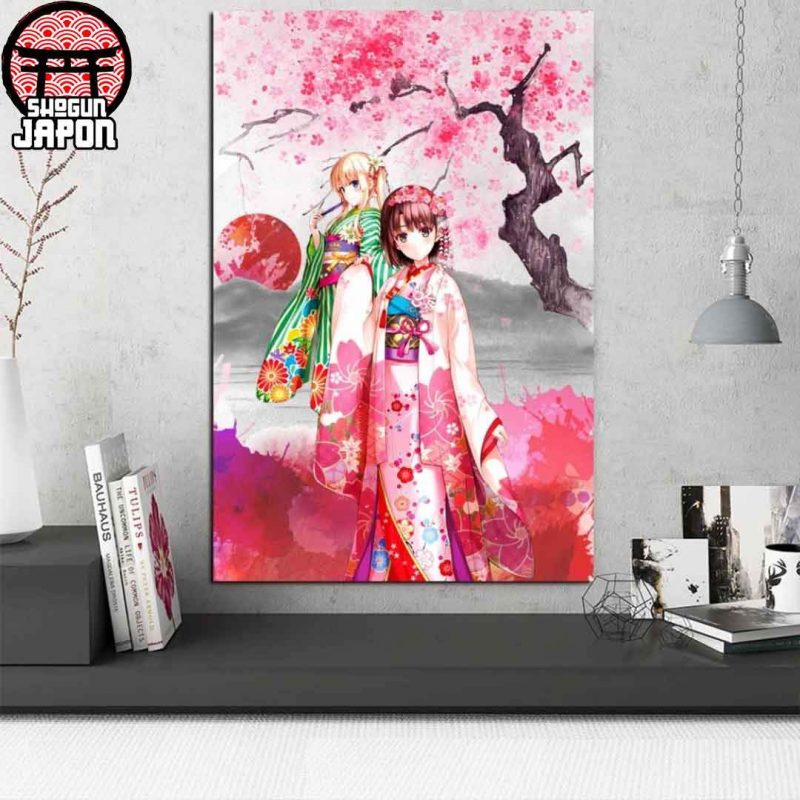 geisha tableau japon