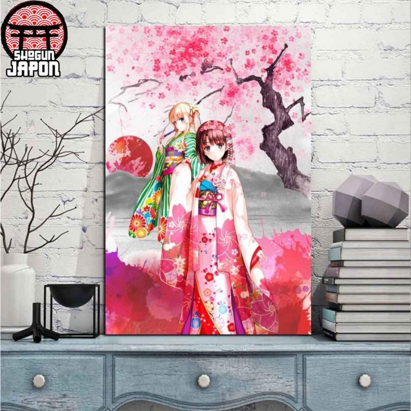 geisha tableau japonais