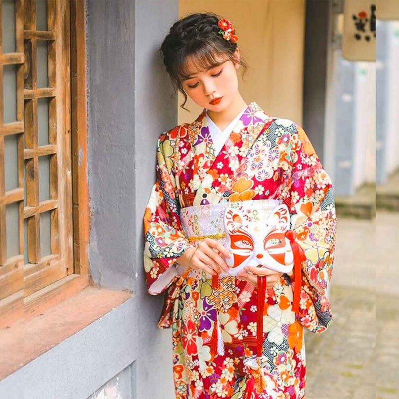 kimono femme japonais yukata
