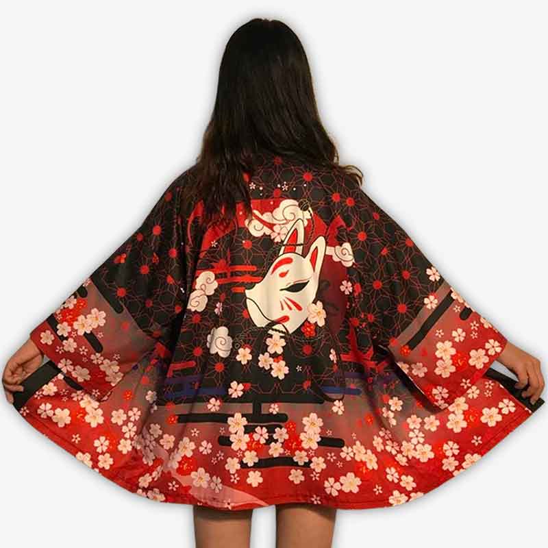 kimono femme kitsune