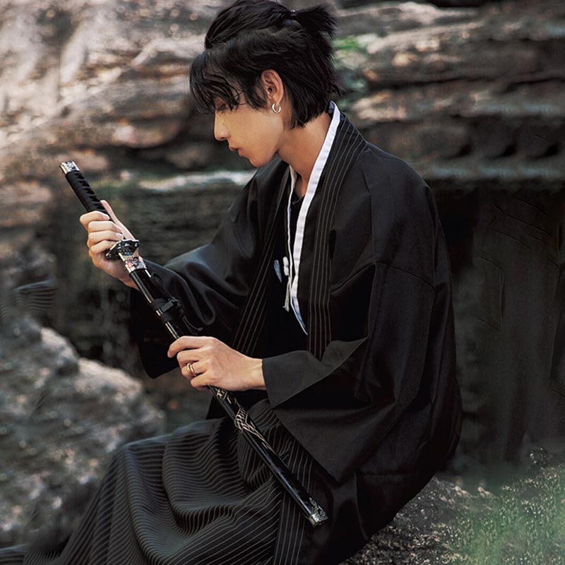 kimono japonais homme ronin