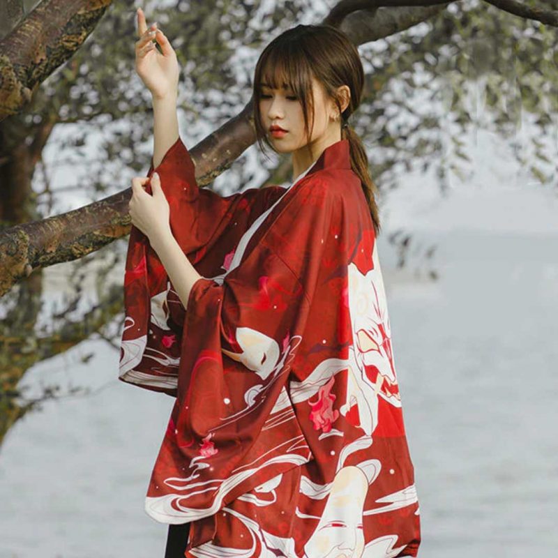 kimono kitsune geisha