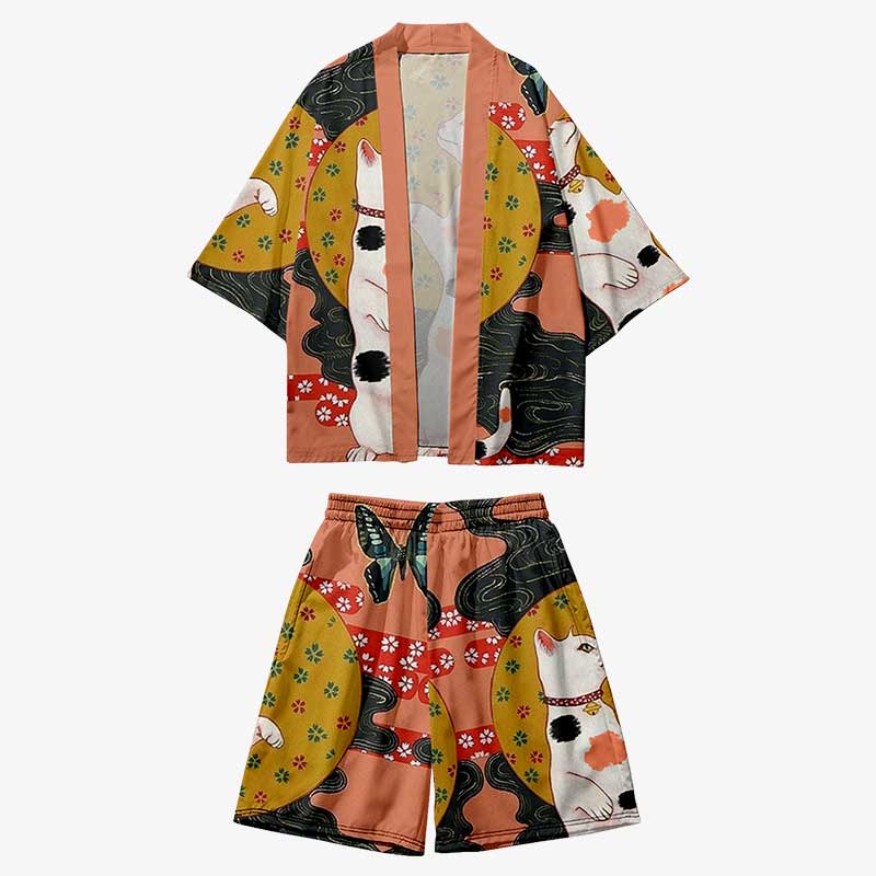 kimono short japonais d ete