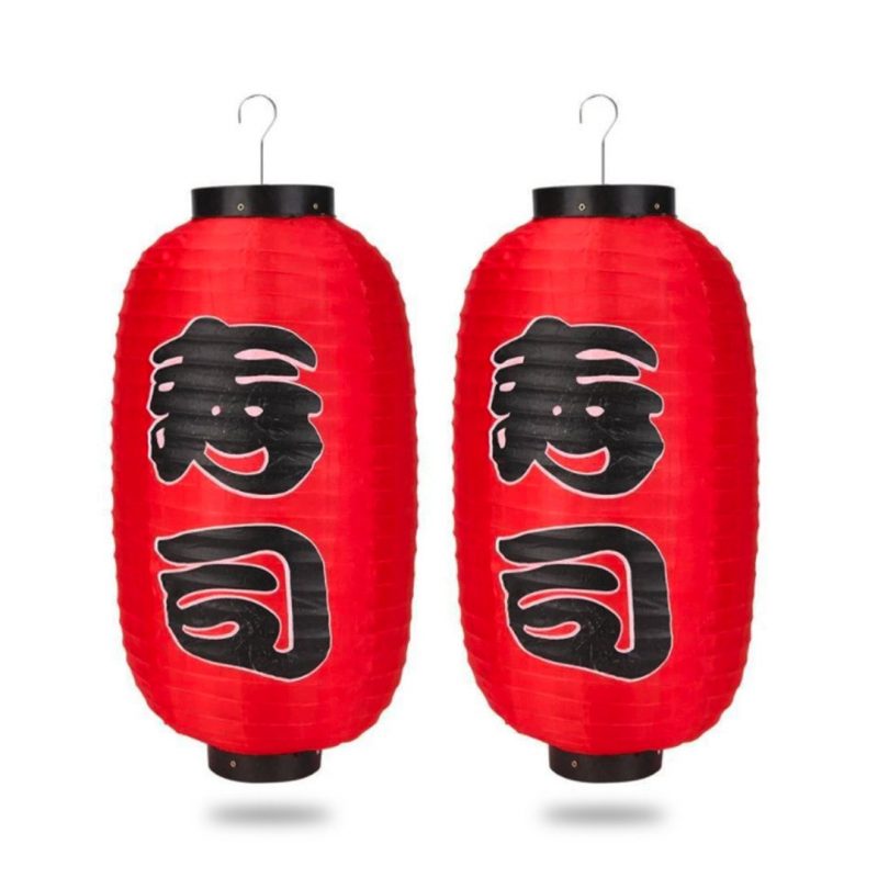 lanterne japonaise rouge