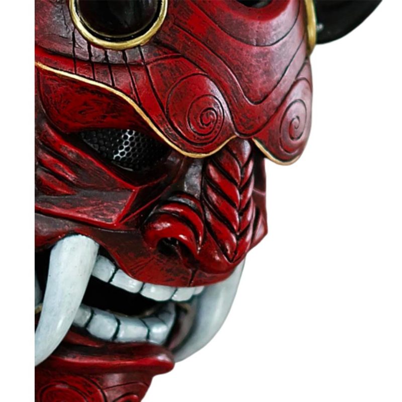masque japonais enfer