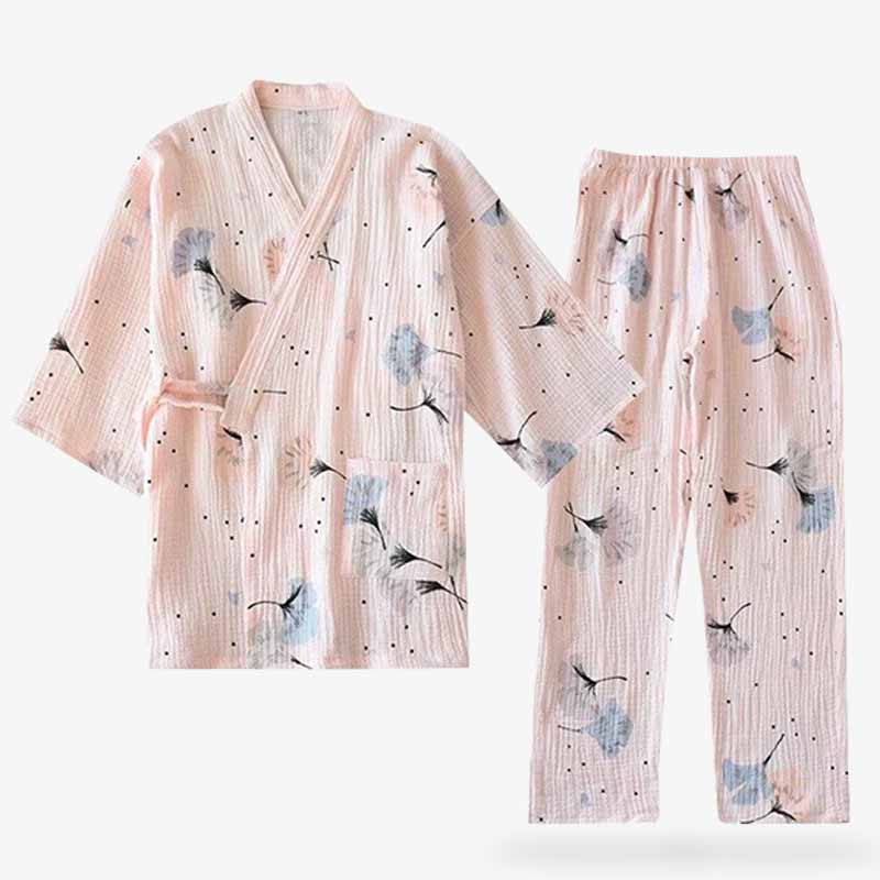 pyjama kimono femme coton 9e1bafd8 128c 469b 88af 5a9b6b5aed91