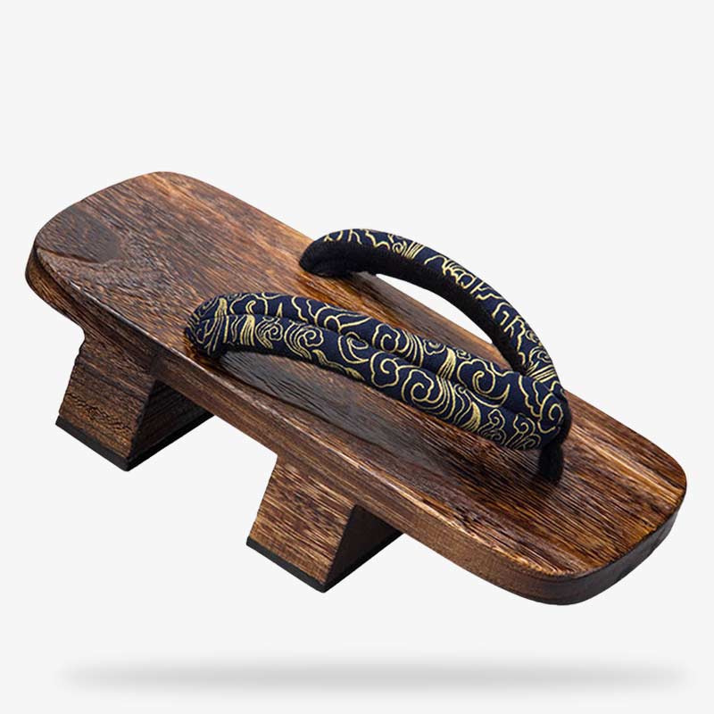 sandale japonaise en bois