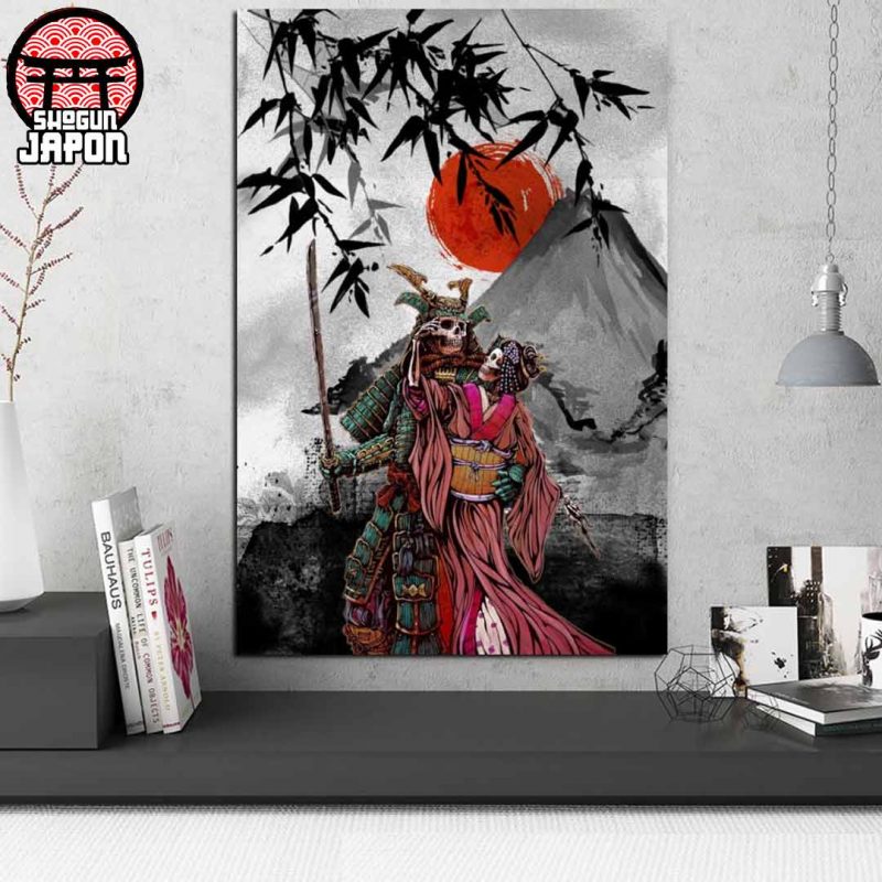 tableau sur la mort samourai